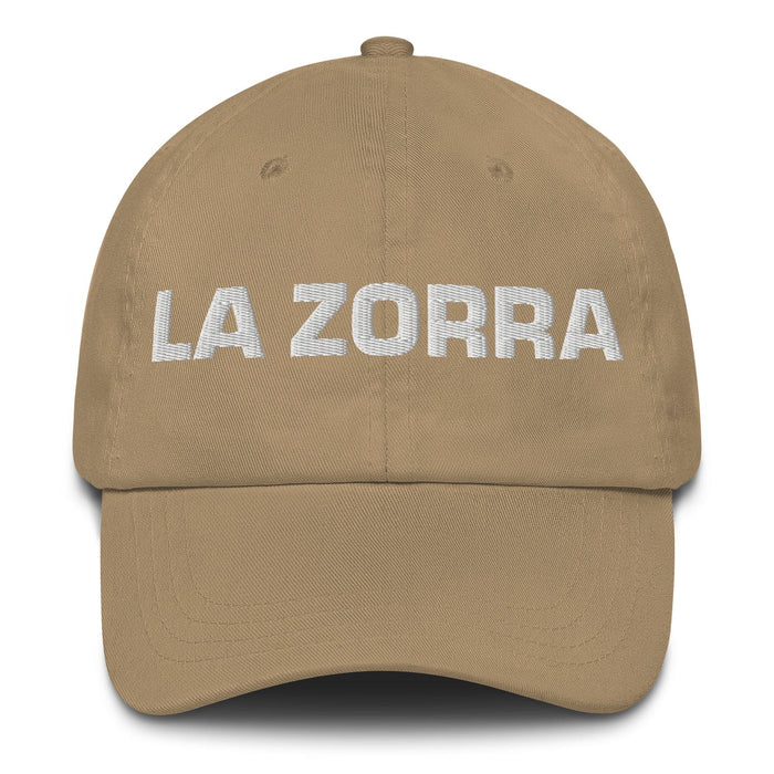 La Zorra le renard mexicain fierté espagnole cadeau Regalo papa chapeau