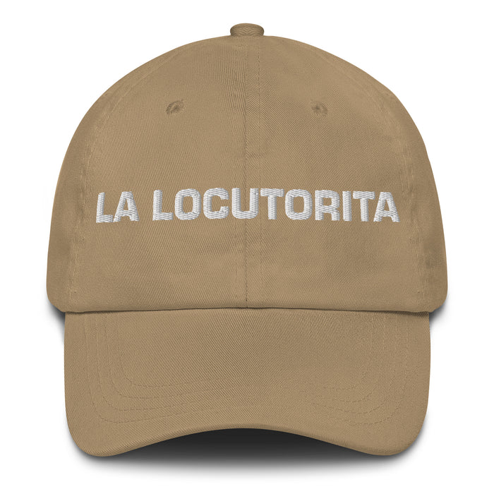 La Locutorita The Little Announcer Mexican Spanish Pride Gift Regalo Dad Hat