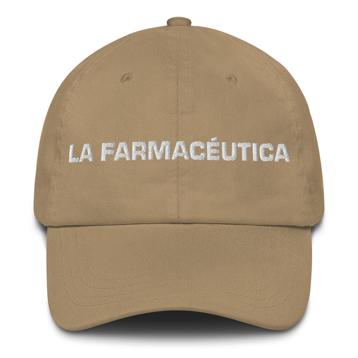 La Farmacéutica The Pharmacist Mexican Spanish Pride Gift Regalo Dad Hat