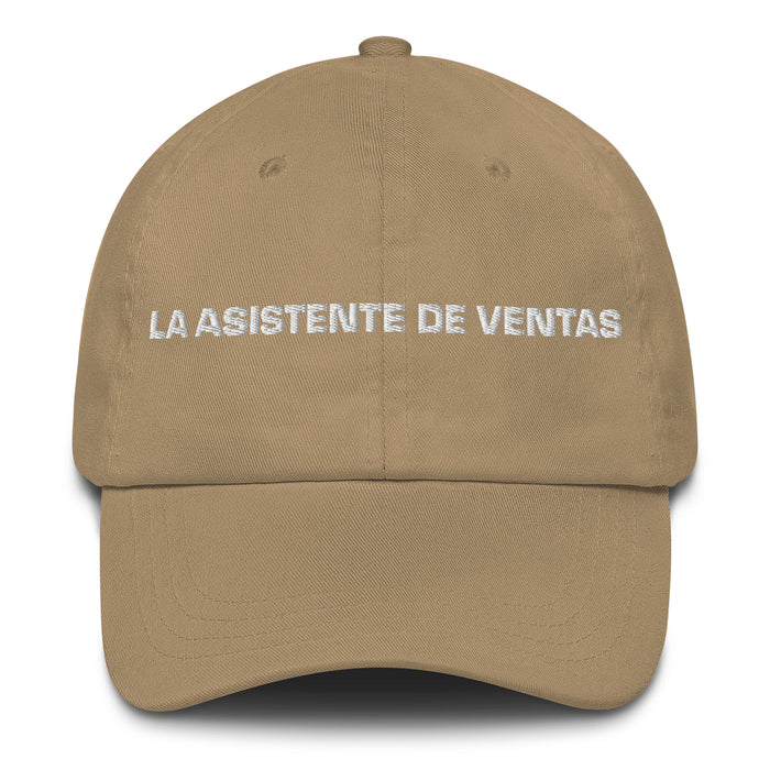 La Asistente De Ventas The Sales Assistant Mexican Spanish Pride Gift Regalo Dad Hat