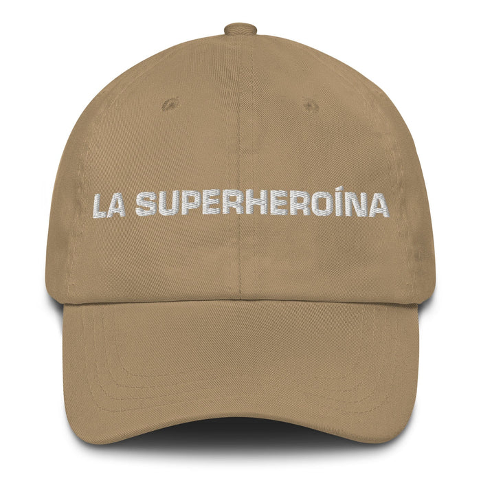 La Superheroína The Superhero Mexican Spanish Pride Gift Regalo Dad Hat