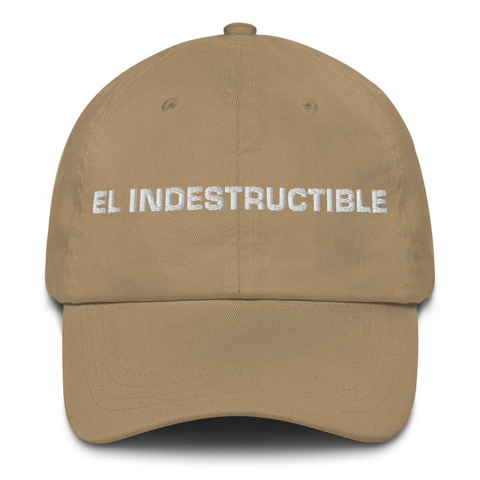 El Indestructible The Indestructible Mexican Spanish Pride Gift Regalo Dad Hat