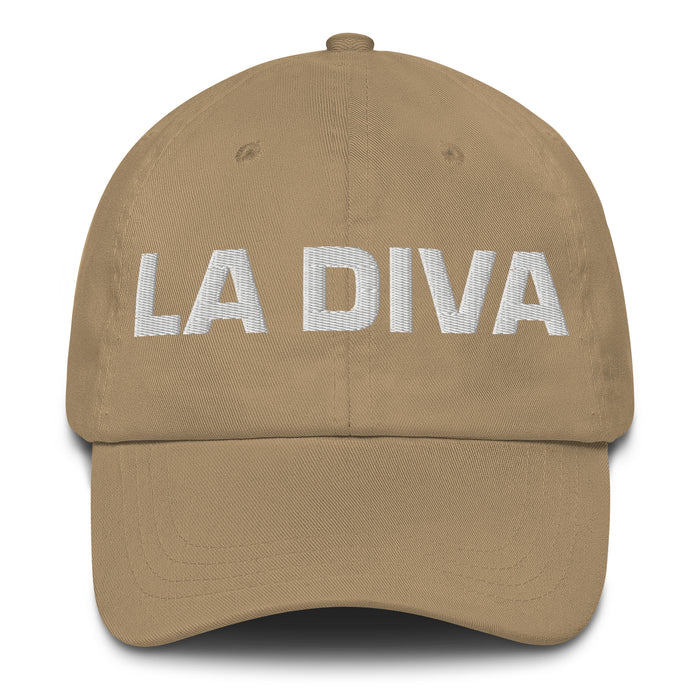 La Diva The Diva Mexican Spanish Pride Gift Regalo Dad Hat