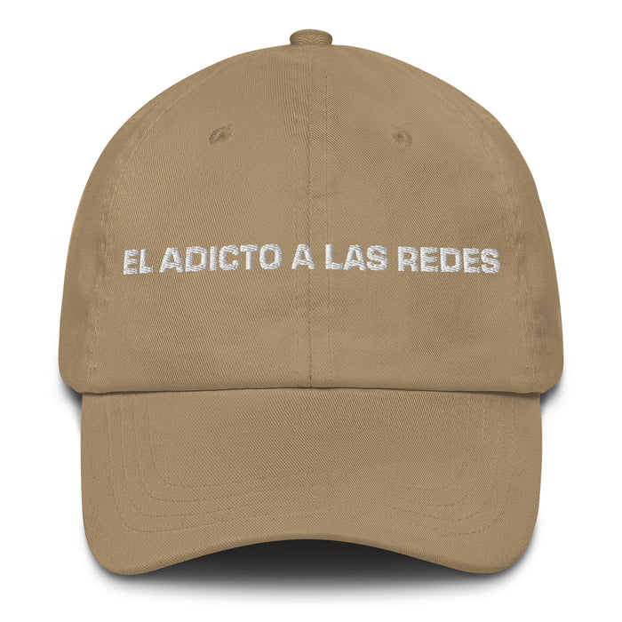 El Adicto A Las Redes The Social Media Addict Mexican Spanish Pride Gift Regalo Dad Hat