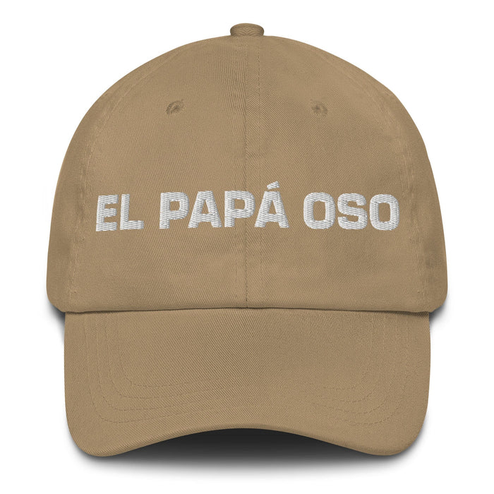 El Papá Oso The Mama Bear / Papa Bear Mexican Spanish Pride Geschenk Regalo Dad Hat