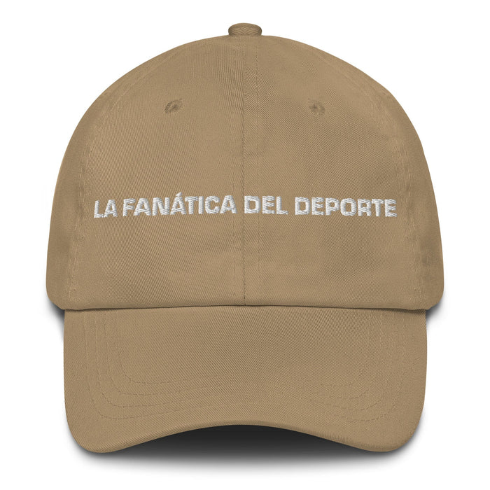 La Fanática Del Deporte The Sports Fan Mexican Spanish Pride Gift Regalo Dad Hat