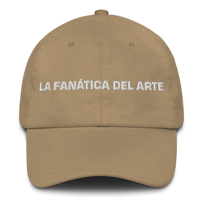 La Fanática Del Arte The Art Lover Mexican Spanish Pride Gift Regalo Dad Hat