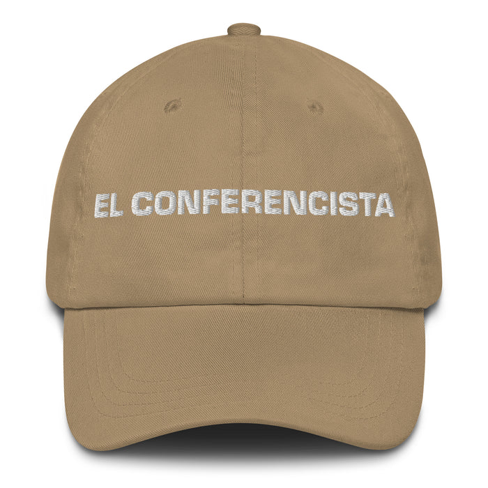 El Conferencista The Speaker Mexican Spanish Pride Gift Regalo Dad Hat