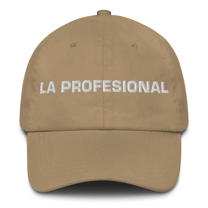 La Profesional The Professional Mexican Spanish Pride Gift Regalo Dad Hat