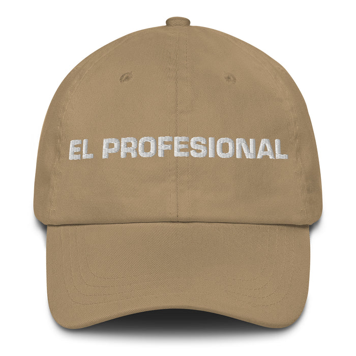 El Profesional The Professional Mexican Spanish Pride Gift Regalo Dad Hat