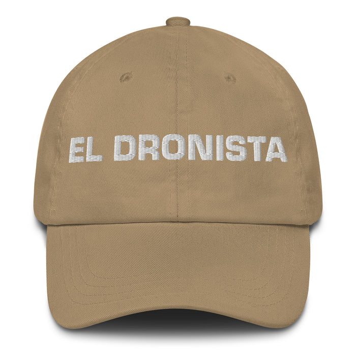 El Dronista The Drone Pilot Mexican Spanish Pride Gift Regalo Dad Hat