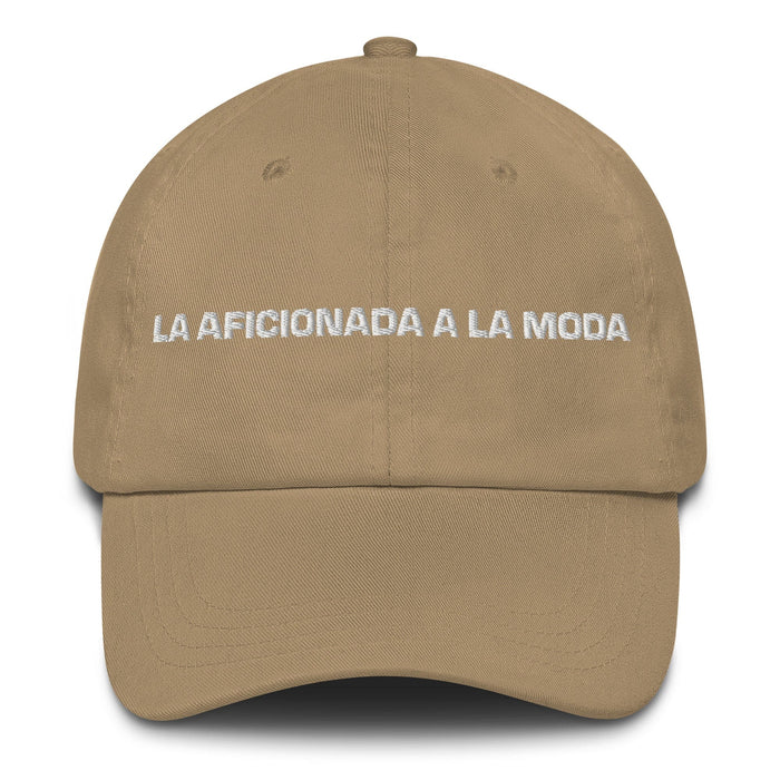 La Aficionada A La Moda The Fashion Enthusiast Mexican Spanish Pride Gift Regalo Dad Hat