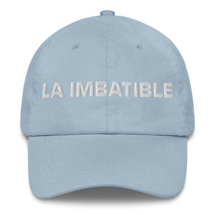 La Imbatible The Unbeatable Mexican Spanish Pride Gift Regalo Dad Hat - Mexicada