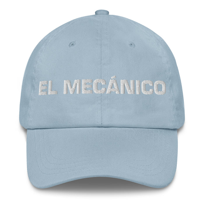 El Mecánico The Mechanic Mexican Spanish Pride Gift Regalo Dad Hat - Mexicada