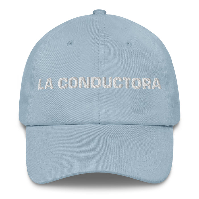 La Conductora The Driver Mexican Spanish Pride Gift Regalo Dad Hat - Mexicada