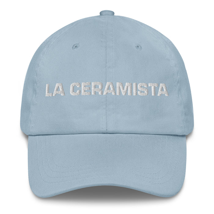 La Ceramista The Ceramic Artist Mexican Spanish Pride Gift Regalo Dad Hat - Mexicada