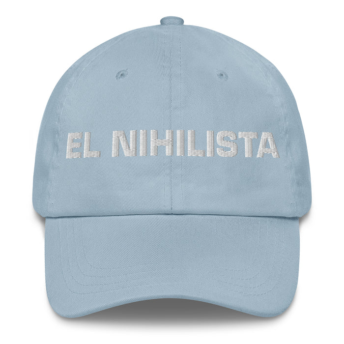 El Nihilista The Nihilist Mexican Spanish Pride Gift Regalo Dad Hat - Mexicada