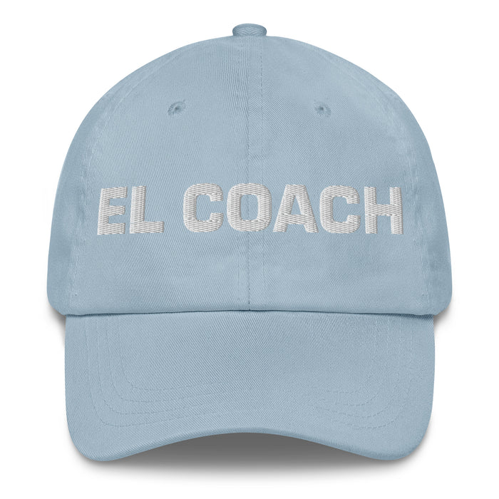 El Coach The Life Coach Mexican Spanish Pride Gift Regalo Dad Hat - Mexicada