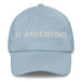 El Argentino The Argentine Mexican Spanish Pride Gift Regalo Dad Hat - Mexicada