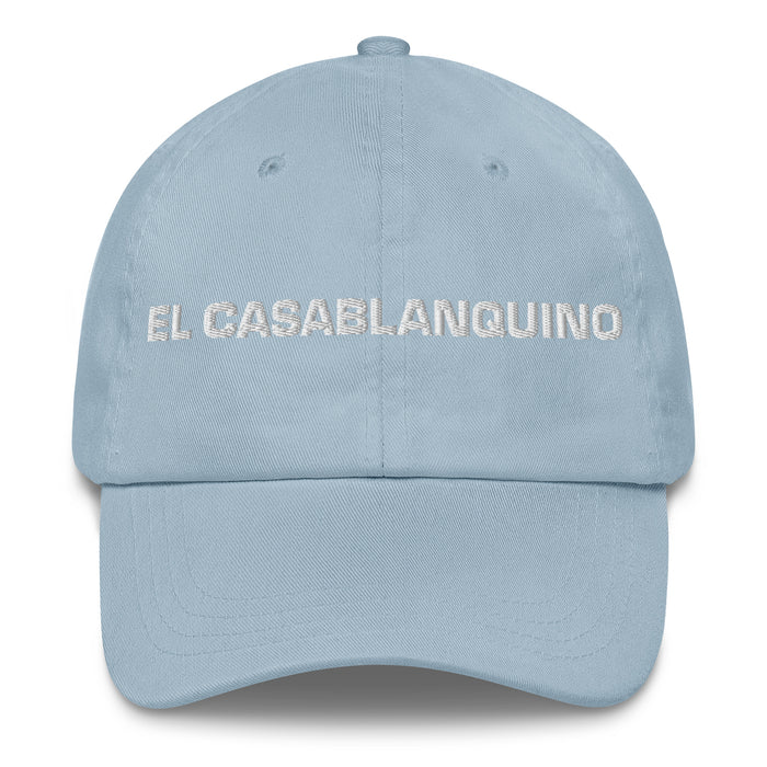 El Casablanquino The Casablanca Resident Mexican Spanish Pride Gift Regalo Dad Hat - Mexicada