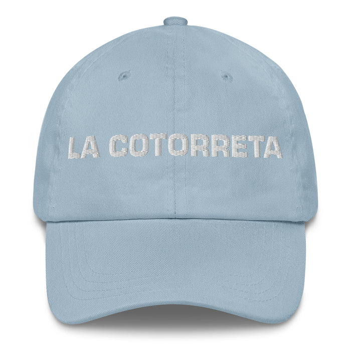 La Cotorreta The Talkative One Mexican Spanish Pride Gift Regalo Dad Hat