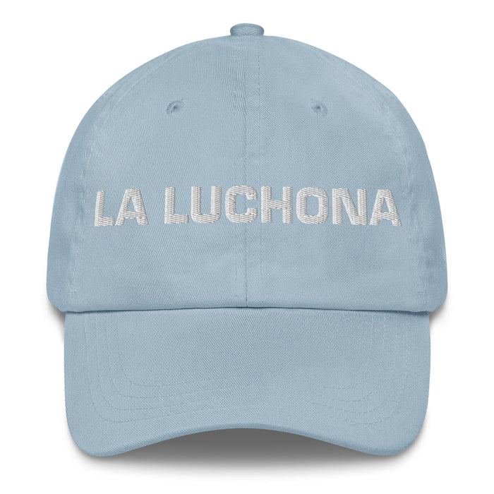 La Luchona The Fighter Mexican Spanish Pride Gift Regalo Dad Hat