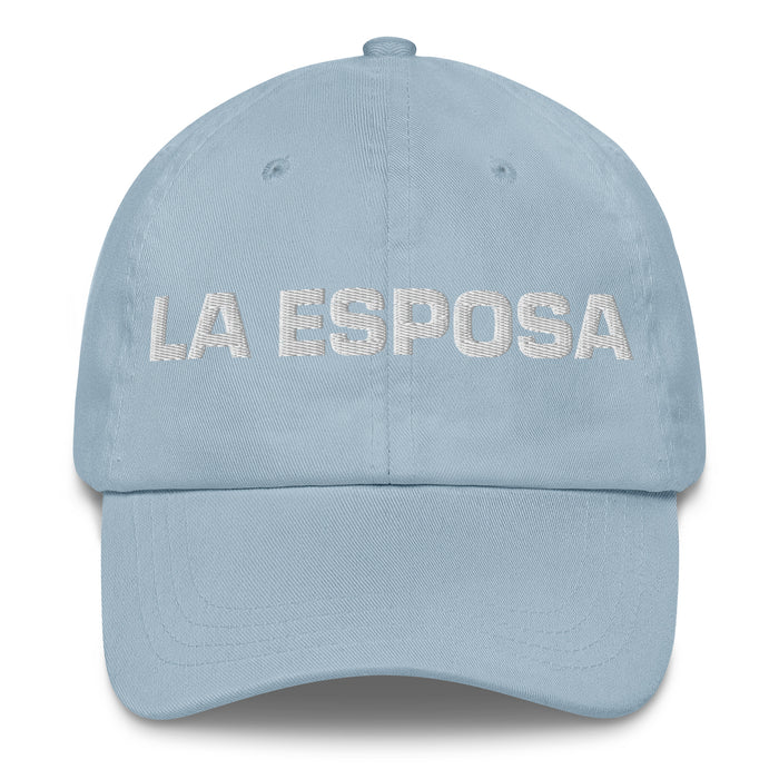 La Esposa The Wife / The Husband Mexican Spanish Pride Gift Regalo Dad Hat