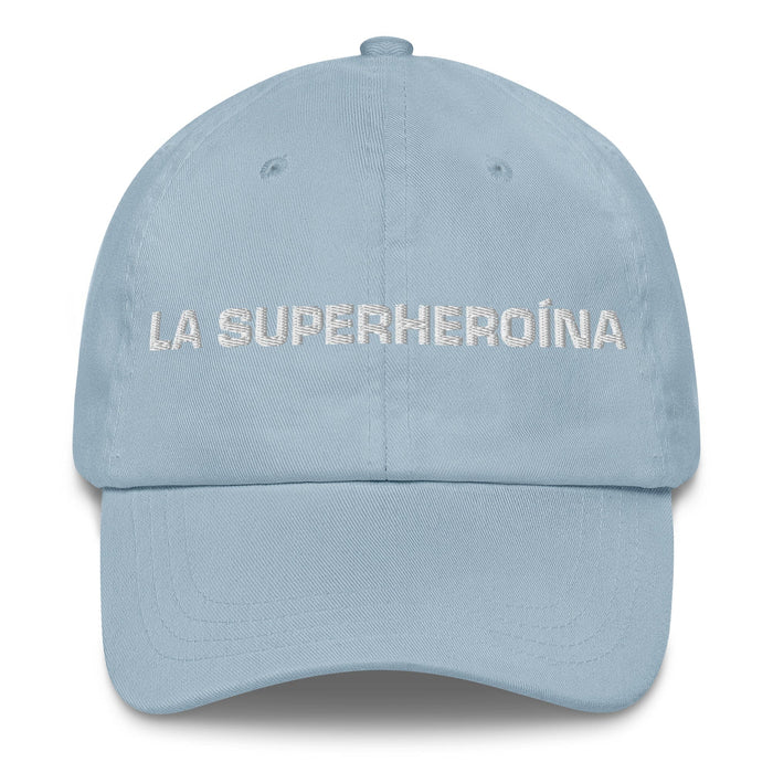 La Superheroína Le super-héros mexicain espagnol Pride Gift Regalo Dad Hat