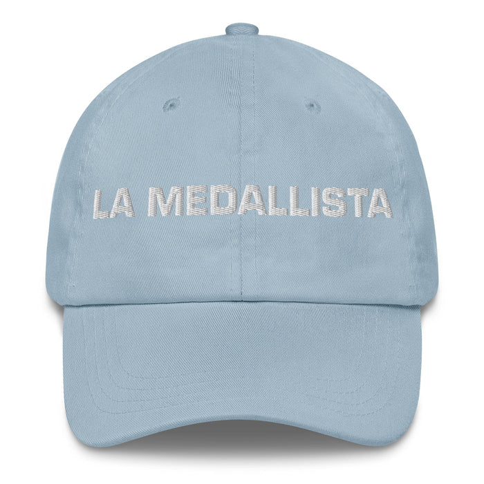 La Medallista The Medalist Mexican Spanish Pride Gift Regalo Dad Hat