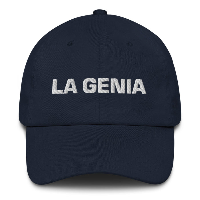 La Genia The Genius Mexican Spanish Pride Gift Regalo Dad Hat - Mexicada