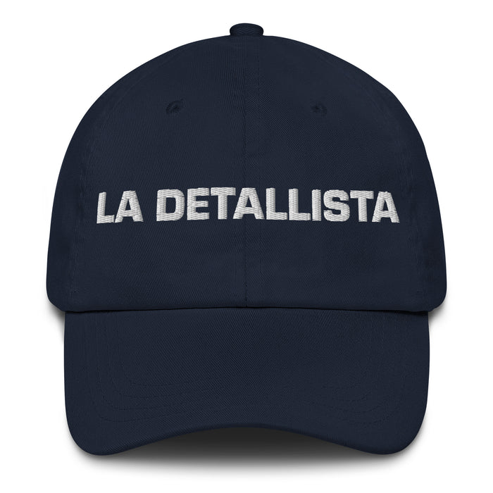 La Detallista The Detail - Oriented One Mexican Spanish Pride Gift Regalo Dad Hat - Mexicada