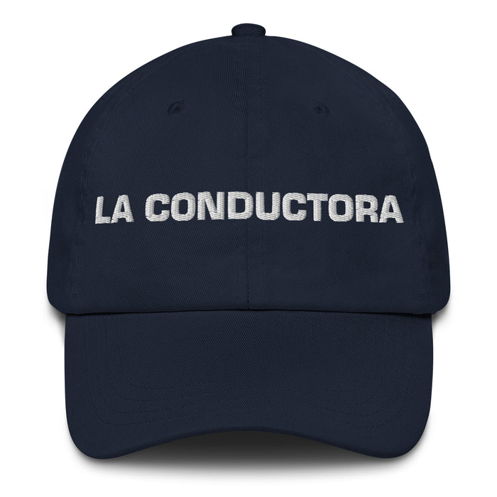 La Conductora The Driver Mexican Spanish Pride Gift Regalo Dad Hat - Mexicada