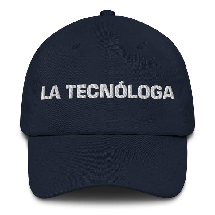 La Tecnóloga The Technologist Mexican Spanish Pride Gift Regalo Dad Hat - Mexicada