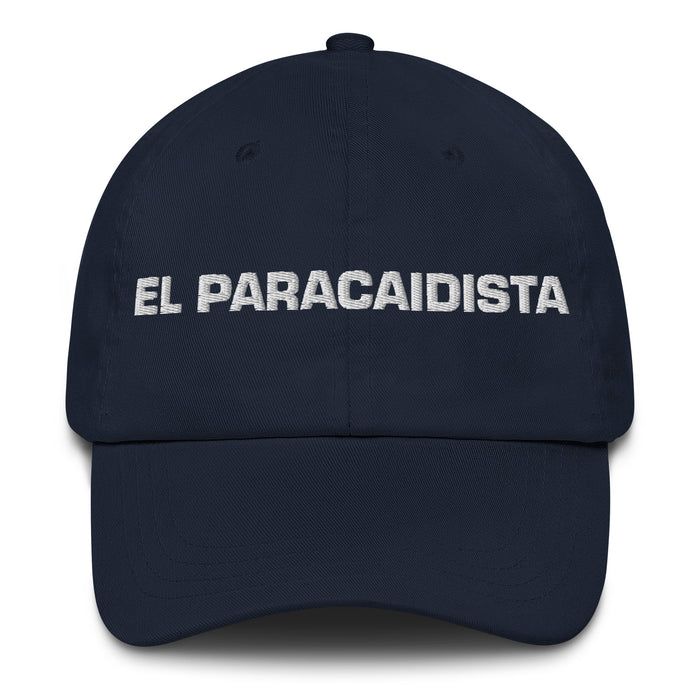 El Paracaidista The Skydiver Mexican Spanish Pride Gift Regalo Dad Hat - Mexicada