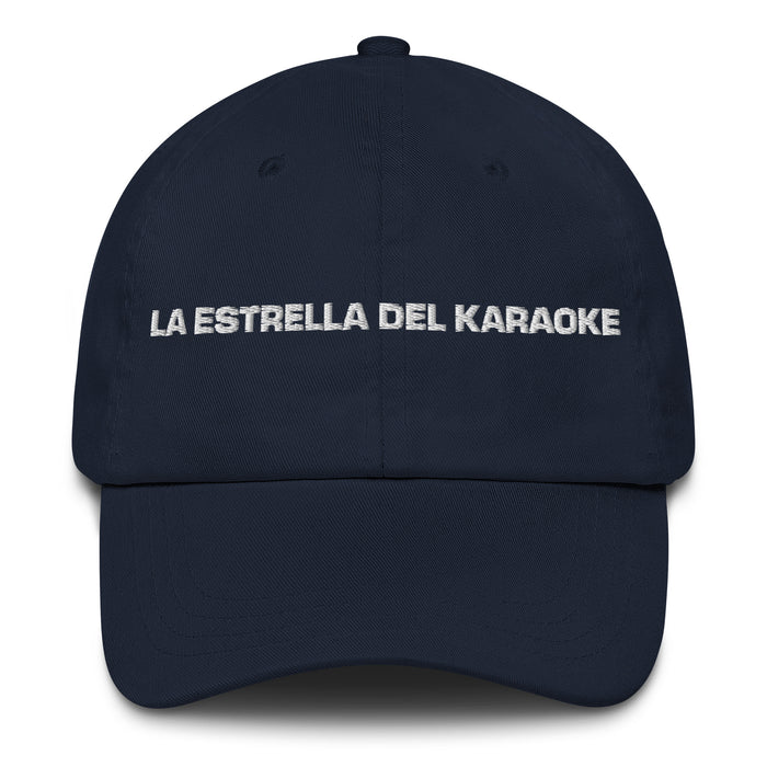 La Estrella Del Karaoke The Karaoke Star Mexican Spanish Pride Gift Regalo Dad Hat