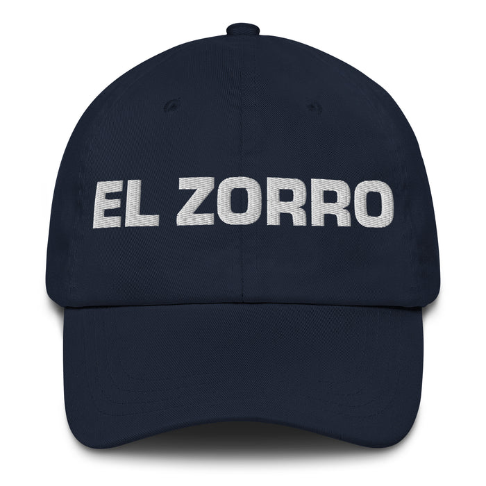 El Zorro The Fox Mexican Spanish Pride Gift Regalo Dad Hat