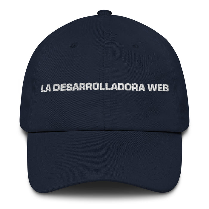 La Desarrolladora Web The Web Developer Mexican Spanish Pride Gift Regalo Dad Hat