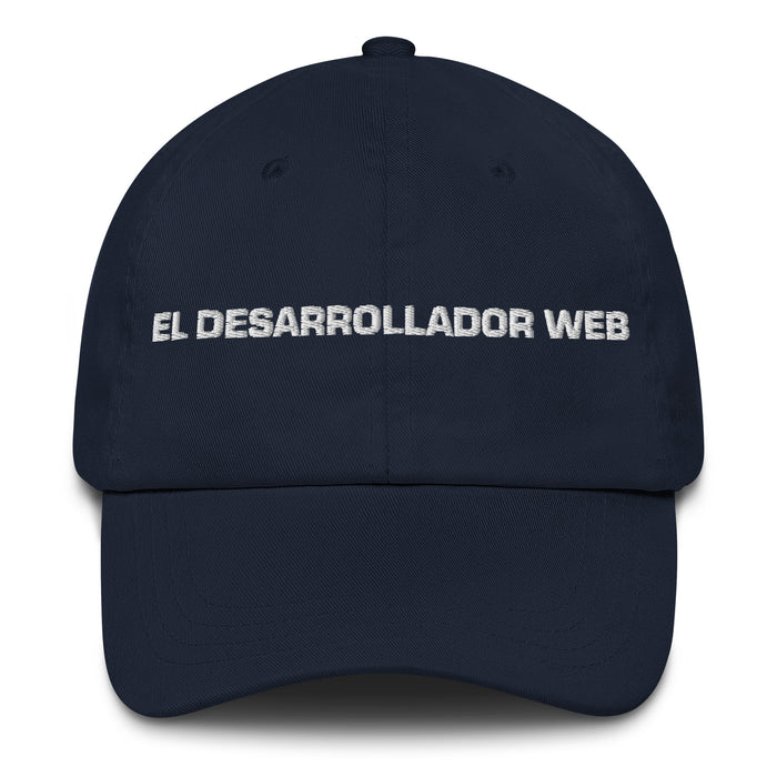 El Desarrollador Web The Web Developer Mexican Spanish Pride Gift Regalo Dad Hat