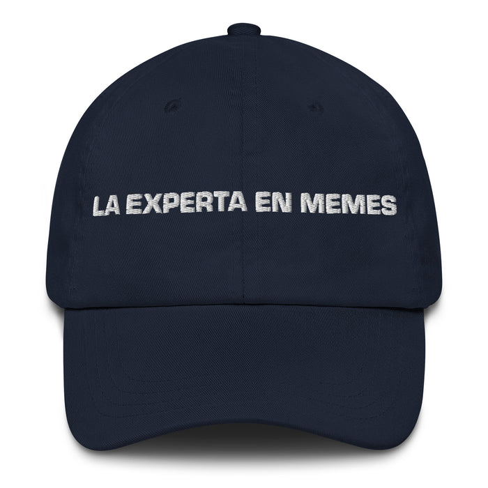 La Experta En Memes The Meme Expert Mexican Spanish Pride Gift Regalo Dad Hat