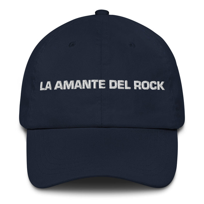 La Amante Del Rock Der Rockmusikliebhaber Mexikanischer spanischer Stolz Geschenk Regalo Papa Hut