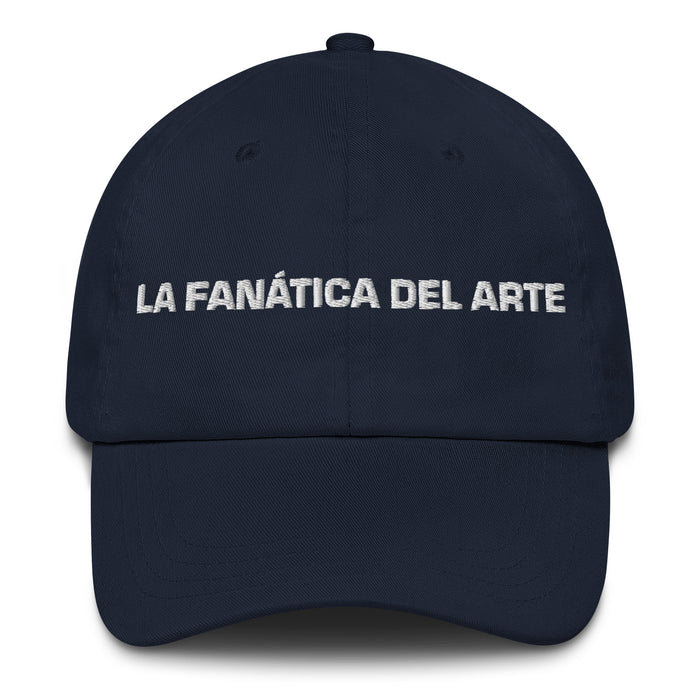 La Fanática Del Arte The Art Lover Mexican Spanish Pride Gift Regalo Dad Hat