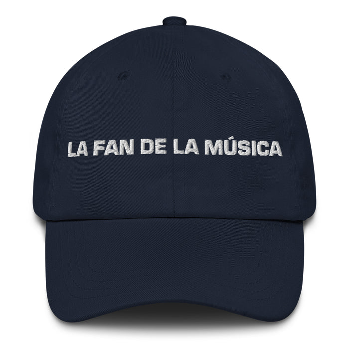 La Fan De La Música The Music Fan Mexican Spanish Pride Gift Regalo Dad Hat