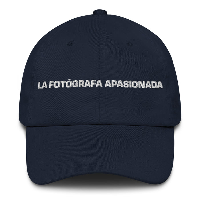 La Fotógrafa Apasionada The Passionate Photographer Mexican Spanish Pride Gift Regalo Dad Hat