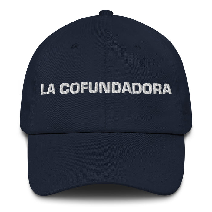 La Cofundadora The Co-Founder Mexican Spanish Pride Gift Regalo Dad Hat