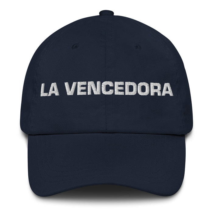 La Vencedora The Victor Regalo de orgullo mexicano español Regalo Dad Hat