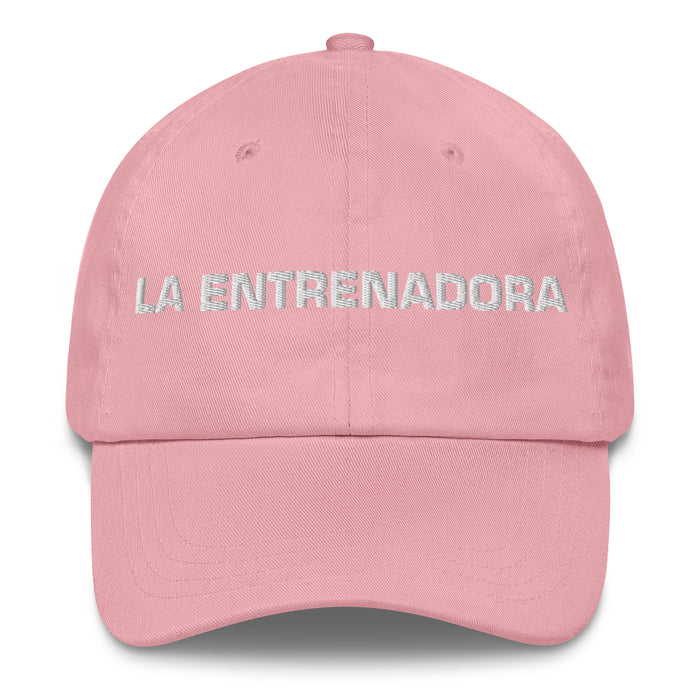 La Entrenadora The Coach Mexican Spanish Pride Gift Regalo Dad Hat - Mexicada