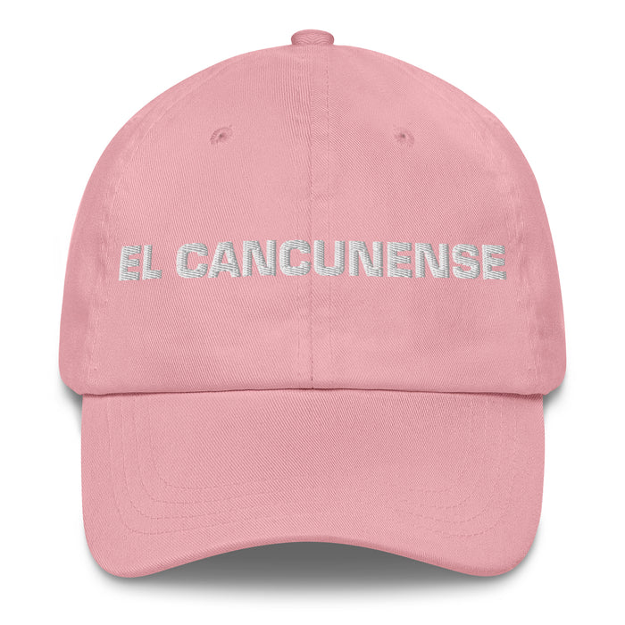 El Cancunense Le résident de Cancún Fierté espagnole mexicaine Cadeau Regalo Papa Chapeau