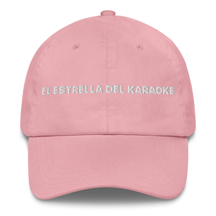 El Estrella Del Karaoke The Karaoke Star Mexican Spanish Pride Gift Regalo Dad Hat