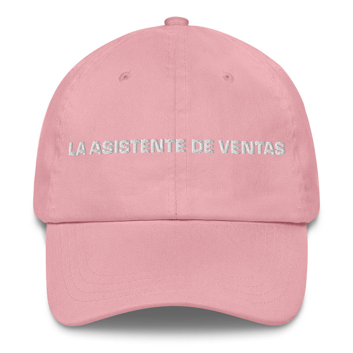 La Asistente De Ventas The Sales Assistant Mexican Spanish Pride Gift Regalo Dad Hat