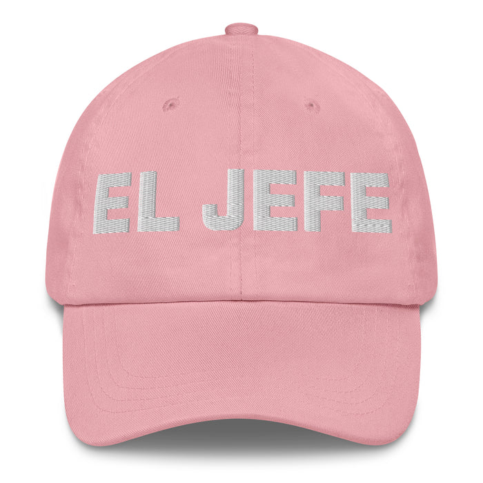 El Jefe The Chief / Boss Mexican Spanish Pride Gift Regalo Dad Hat